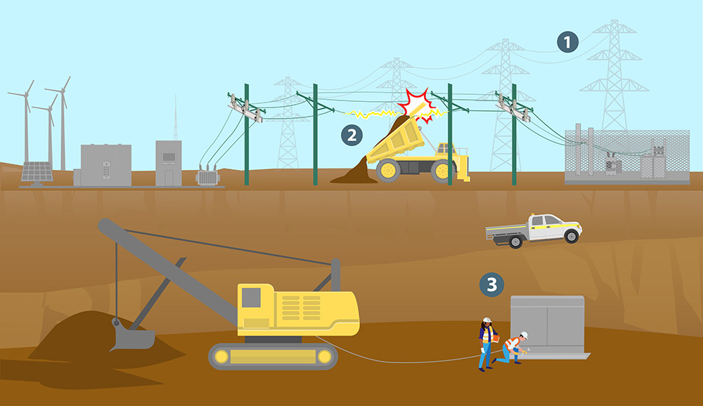 Mining Illustration